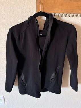Old Navy Black Lightweight Zip-Up Shirt Jacket